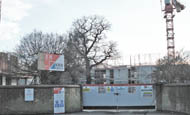 Entrance to site