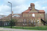south side of main building