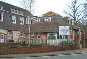 Site of old East Surrey Hospital