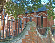 side of chapel