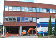 main entrance