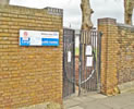 entrance to Health Centre