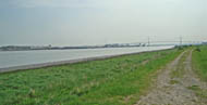 view along river
