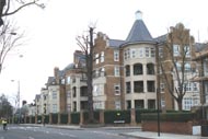 North end way facades