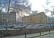 rear of Hospital