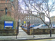 rear of Hospital
