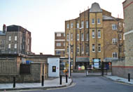 rear of Hospital