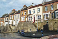 steps to houses