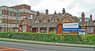Hospital from the south